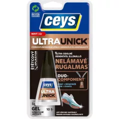 Ragasztó Ceys Ultraunick, pillanatragasztó, 5 g, ecset