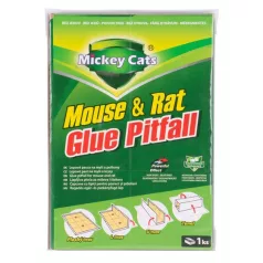   Mickey Cats ragasztós csapda, 19x13 cm,  egerekre és patkányokra