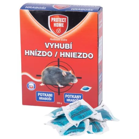 RODICUM extra, csalét, patkányok és pockok ellen, 200 g