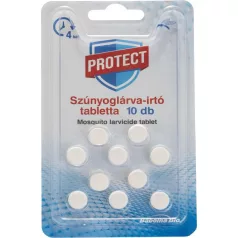 Tabletta szúnyog elleni PROTECT, lárvairtó, 10 tabletta