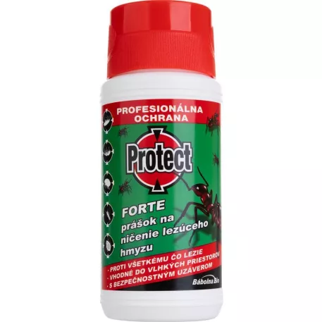 Por PROTECT FORTE, hangyák és mászó rovarok ellen, 100 g