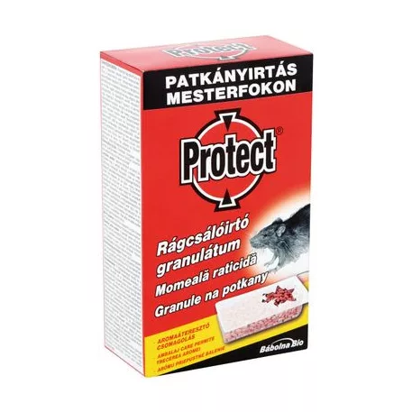 Granulátum PROTECT, patkányok ellen, 2x75 g tálca (150 g)