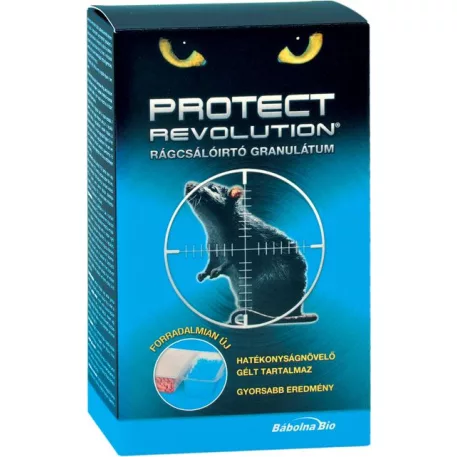 Granulátum PROTECT Revolution, patkányok ellen, 2x75 g tálca + 2x50 g gél (150 + 100 g)
