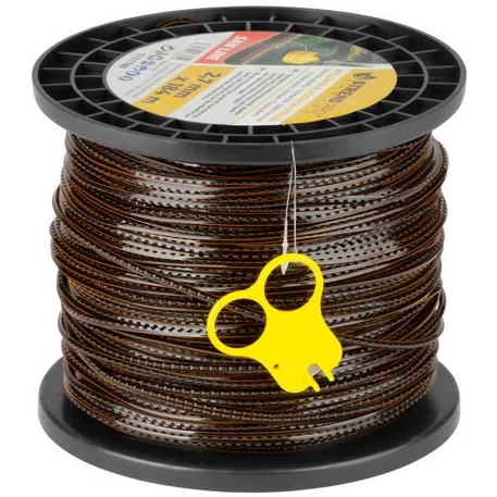 Damil kaszáláshoz SawLine 2,7 mm, H-184 m, fogazott