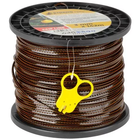Damil kaszáláshoz SawLine 3 mm, H-142 m, fogazott