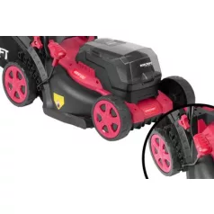  Worcraft Clm-S40Li Fűnyíró, 2 x 20 V, LI-ion, 340 mm, 35 L, Elem Nélkül
