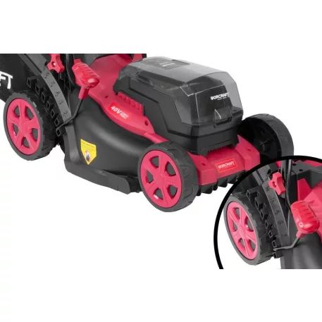 Fűnyíró Warcraft CLM-S40Li SET, 2x20V, Li-Ion, 340 mm