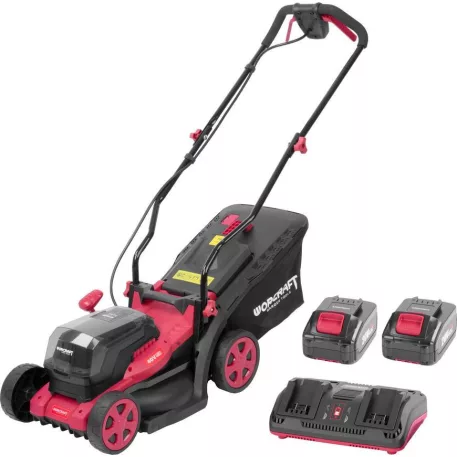 Fűnyíró Warcraft CLM-S40Li SET, 2x20V, Li-Ion, 340 mm