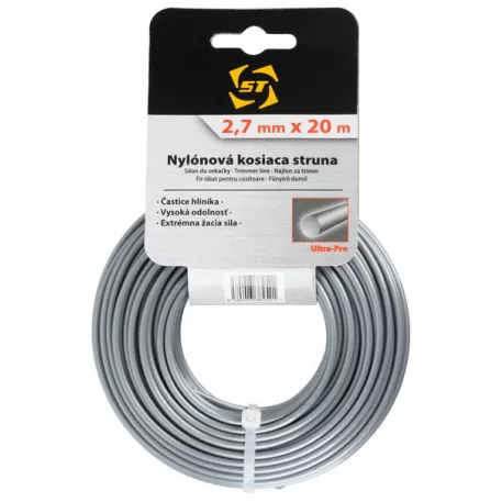 Fűnyíró Damil Nilon + Alumínium 2,7 mm 20 m