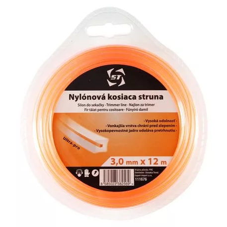 Fűnyíró Damil Nilon 2,7 mm 15 m