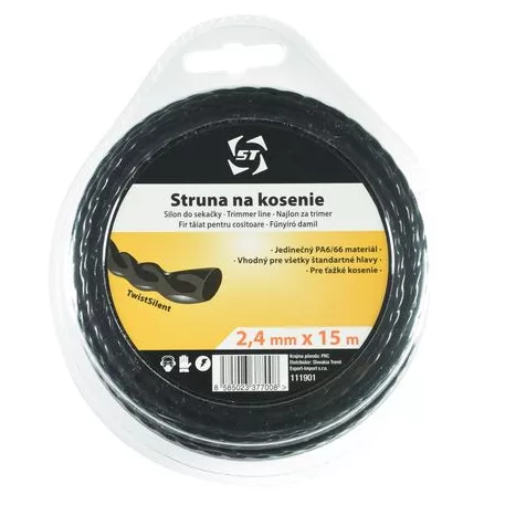 Fűnyíró Damil Twist 3,0 mm 15 m