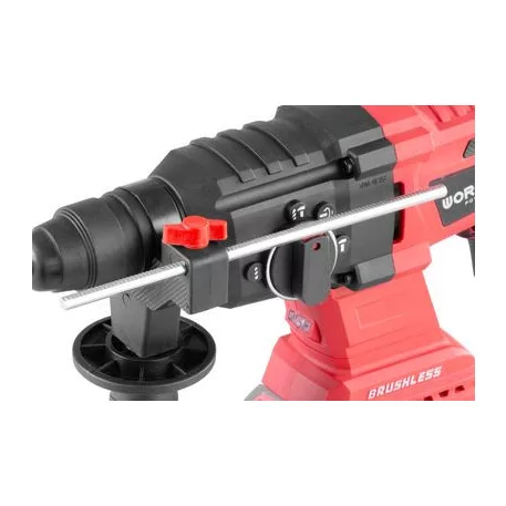 Ütvefúró Worcraft CRH-S20LiBA, 20V, ShareSYS, SDS+, 3J, szénkefe nélkül