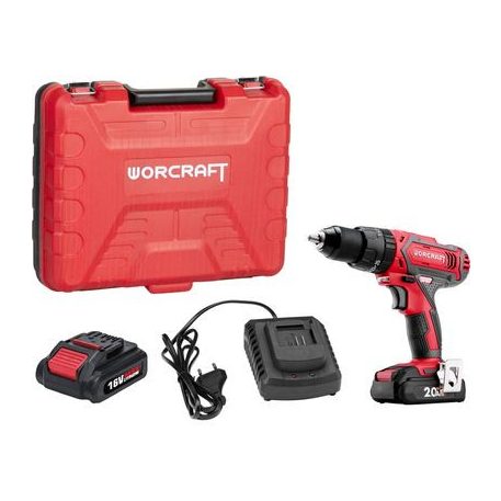 Worcraft Cd-20Lih Csavarhúzó, 20V, 2x LI-ion 2.0Ah