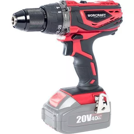 Worcraft CHD-S20Li akkus furó,csavarozó 20V, Li-Ion