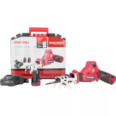   Fűrész Worcraft CSS-12Li, 12 V, 2 x 2,0 Ah Li-Ion, elektromos fűrész
