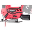 Worcraft Cjs-S20Li Fűrész, 20V, LI-ion, Egyenes