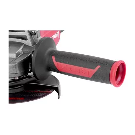 Worcraft CAG-S20LiBH 125 mm szénmentes sarokcsiszoló, tokban, akkumulátorral és töltővel, 20 V, 1x L