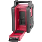 Worcraft CBTS-S20LiH rádió, 20V-os Li-ion akkumulátorral, DAB+FM rádió, Bluetooth, AUX bemenet, 2x15W hangteljesítmény