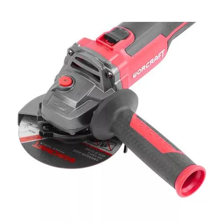 Worcraft sarokcsiszoló készlet CAG-S20LiBH ShareSYS, 115 mm, akkumulátorral és töltővel