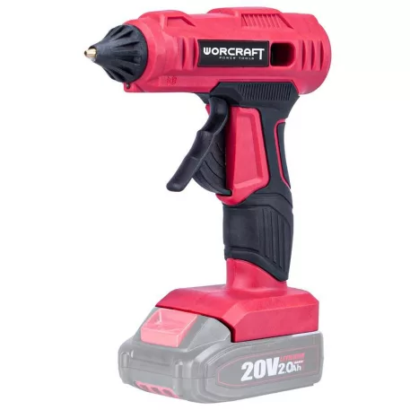 Ragasztópisztoly Worcraft CLG-S20Li, ShareSYS, 20V, Li-ion, 11 mm-es olvadó rudakhoz