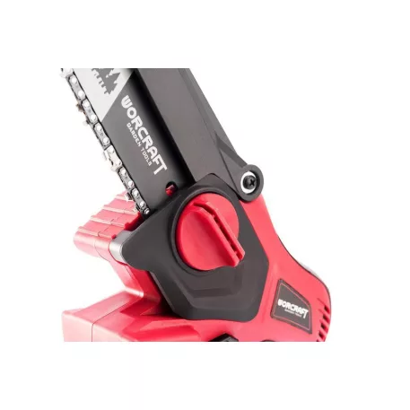 Fűrész Worcraft CHS-S20LiBP ShareSYS, 20V Li-Ion, kézi, mini láncfűrész, szénkefe nélküli, 15 cm-es 