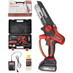   Mini, kézi láncfűrész Worcraft CHS-S20LiBPM ShareSYS, 20V Li-Ion