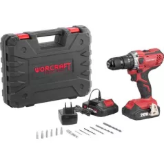   Csavarhúzókészlet Worcraft CHD-S20LiWB ShareSYS, 20V, 2x Li-ion 2.0 Ah