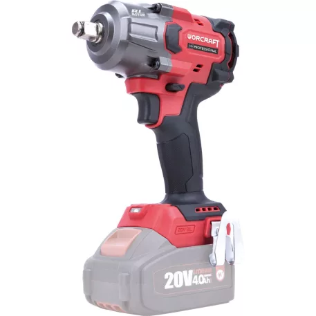 Worcraft CIW-S20LiB-850 ShareSYS csavarhúzó, 20V Li-ion, ütvecsavarozó, 850Nm, 1/2"-os négyszögletes