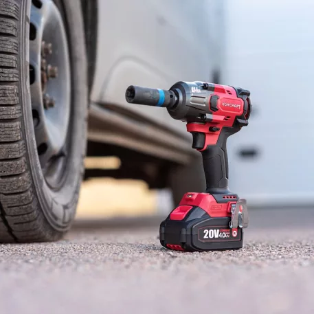 Worcraft CIW-S20LiB-850 ShareSYS csavarhúzó, 20V Li-ion, ütvecsavarozó, 850Nm, 1/2"-os négyszögletes