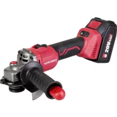   Szett Worcraft XCUBE003 Szerszámosláda, CAG-S20LiBS sarokcsiszoló 125 mm, 2x 4,0 Ah akkumulátor, 1x 