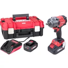   Szett Worcraft XCUBE006 ShareSYS Toolbox, csavarkulcs 850 Nm, 2x 4.0 Ah akkumulátor, 1x töltő