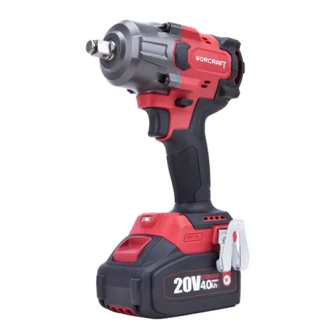 Szett Worcraft XCUBE006 ShareSYS Toolbox, csavarkulcs 850 Nm, 2x 4.0 Ah akkumulátor, 1x töltő