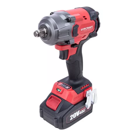 Szett Worcraft XCUBE006 ShareSYS Toolbox, csavarkulcs 850 Nm, 2x 4.0 Ah akkumulátor, 1x töltő