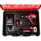 Szett Worcraft XCUBE004  Szerszámosláda, akkus csavarhúzó CHD-S20LiBH, 1x 4,0 Ah akkumulátor, 1x töl