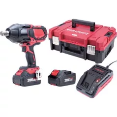   Csavarbehajtó Worcraft XCUBE007 ShareSYS Toolbox,  CIW-S20LiB-1800, 2x 4.0 Ah akkumulátor, 1x töltő