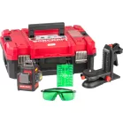Worcraft Keresztlézer XCUBE026 ShareSYS , 3x3D Green Beam