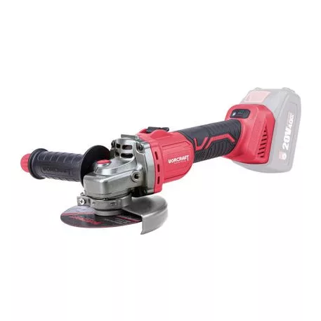 Worcraft sarokcsiszoló CAG-S20LiBS-115 ShareSYS, 115 mm, fordulatszám szabályozással, 20V Li-ion