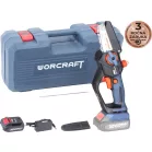 Worcraft Home CHS-S20LiCM ShareSYS  mini láncfűrész, 20 V-os lítium-ion akkumulátor, kofferben