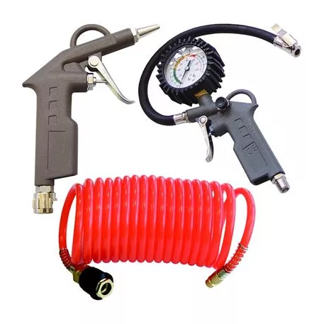 Készlet Airtool W-2000A11, 3 Részes, Spriccelős, Felfújható
