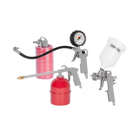 Airtool W-2005A1 Kompresszorkészlet, 5 darab, Permetezhető /Fújható /Felfújható