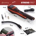 Akkumulátoros kézi lég kompresszor Strend Pro K25, 150 psi, 10 bar, LED