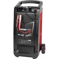   Akkumulátor Töltő kocsi Strend Pro BC-430, 12/24 V, 30 A, 250 A, autoelemekre