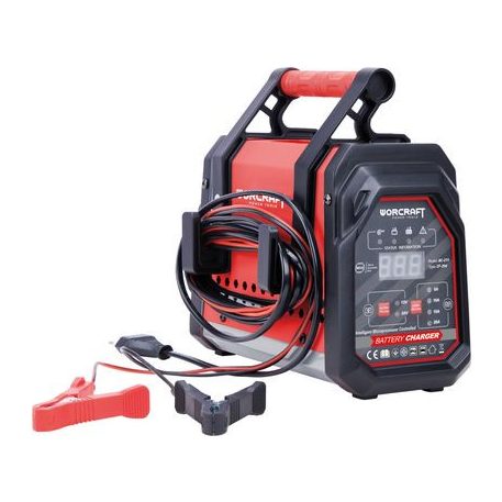 Akkumulátortöltő Worcraft BC-219, 12/24 V, 20 A
