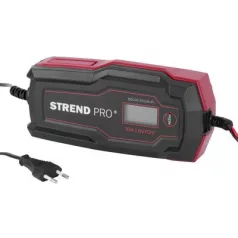   Strend Pro töltő BD02-Z10.0A-P1, 160 W, 2 A/10 A, 6 V/12 V, IP 65, LCD, autós akkumulátortöltőhöz