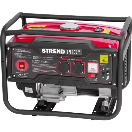 Strend Pro KM4000-A elektromos generátor, 3,0/2,8 kW, benzines üzemű