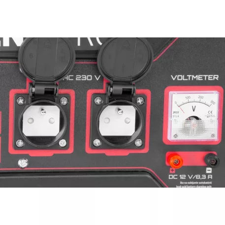 Strend Pro KM4000-A elektromos generátor, 3,0/2,8 kW, benzines üzemű