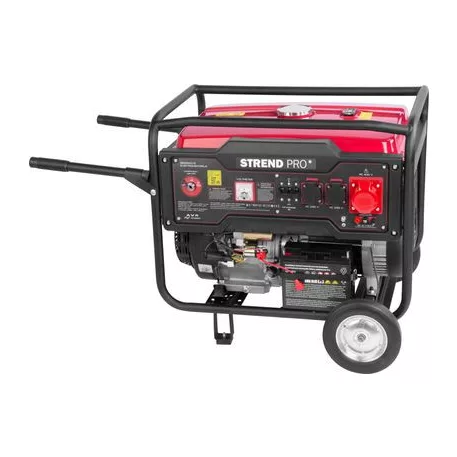 Strend Pro KM8000-A elektromos generátor, 6,5/6,0 kW, elektromos indítással, benzines üzemű