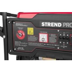   Strend Pro KM8000-A elektromos generátor, 6,5/6,0 kW, elektromos indítással, benzines üzemű