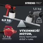 Festékszóró Pisztoly Kompresszorral Strend Pro Js-Fb17AII, 650W, 800 ml