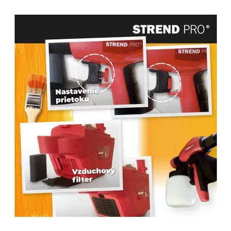 Festékszóró Pisztoly Kompresszorral Strend Pro Js-Fb17AII, 650W, 800 ml